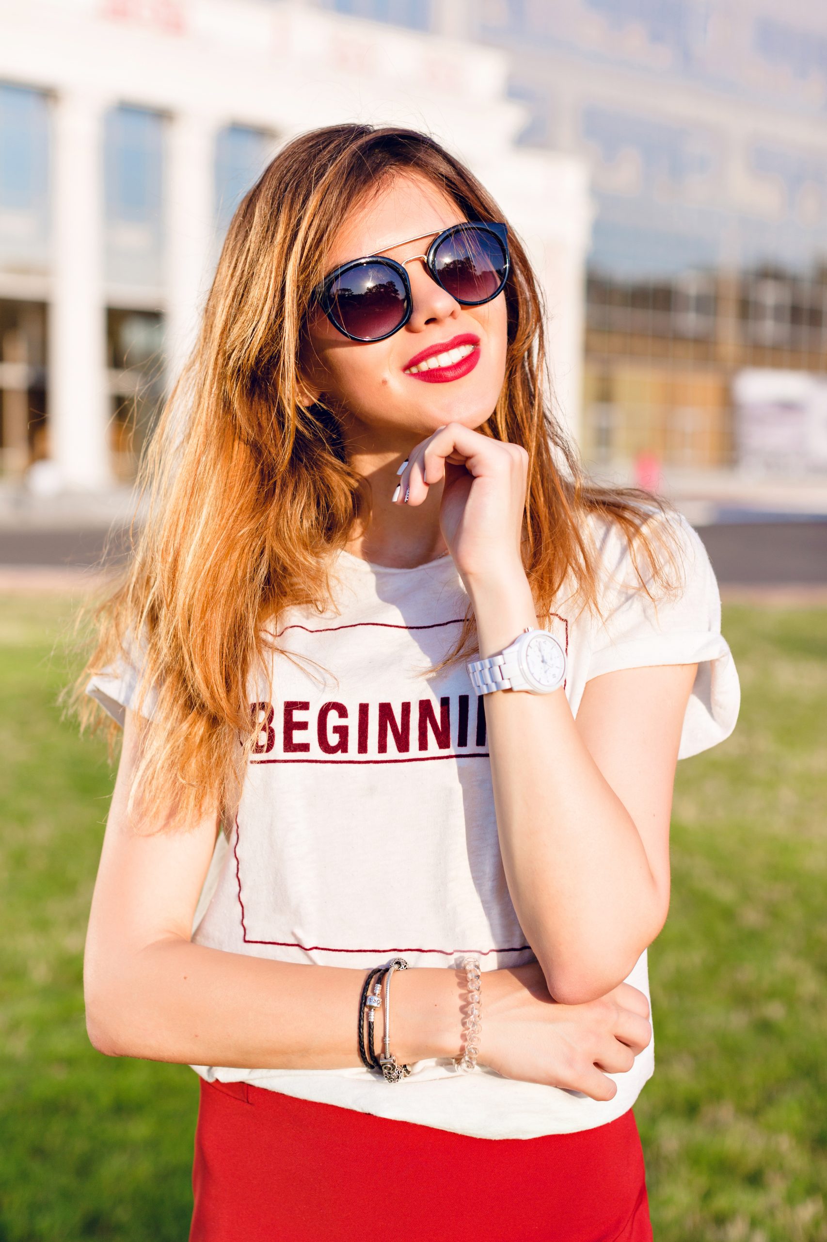 “Beginning” Graphic Casual T-Shirt